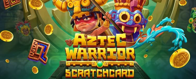 Aztec Warrior SCRATCHCARD 
