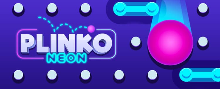 Neon Plinko