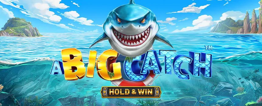 Dive into the slot A Big Catch for a thrilling Hold & Win experience with Sticky Bonus symbols, dynamic Reset Multipliers, and Wilds to enhance your underwater adventure.