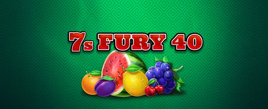 Go on a fruity adventure in 7s Fury 40. Try this game at Slots.lv and munch your way to the 1,000x max win!  