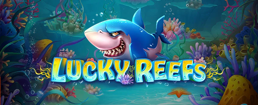 Put on some diving gear and head deep underwater where you can find some truly amazing treasure when you play the Lucky Reefs online slot game at Slots.lv.