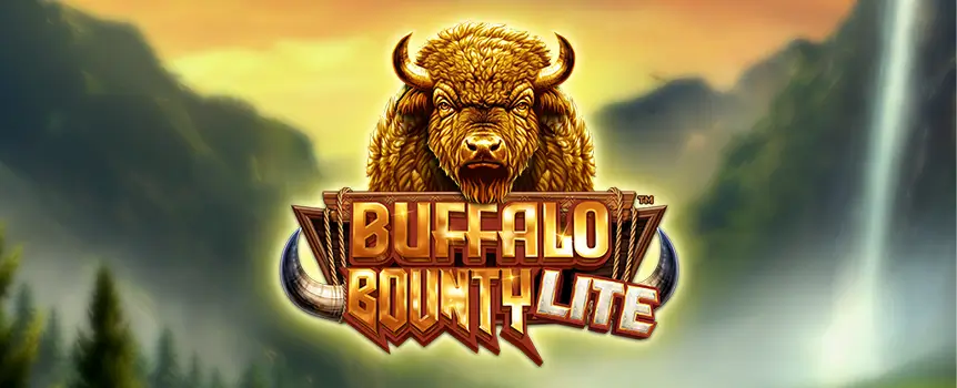 Chase the bounty across the plains in Buffalo Bounty Lite at SlotsLV! Collect cashpots, climb ladders, and win big with Wild Buffalo symbols and exciting jackpots.