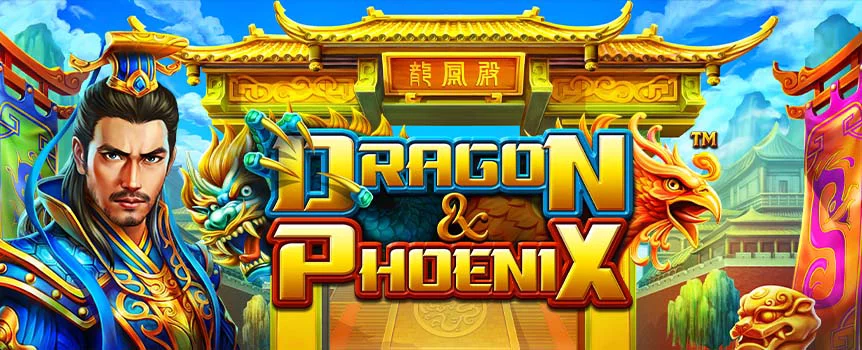 Step into the mystical world of Dragon & Phoenix, featuring Expanding Wilds, Free Spins, and thrilling gameplay for massive wins.