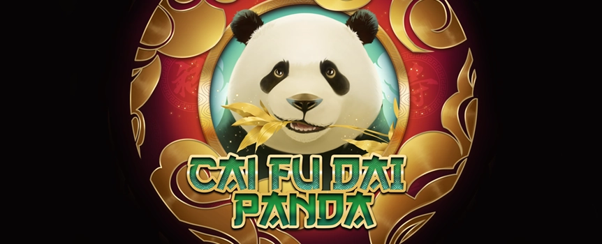 Cai Fu Dai Panda is a captivating Asian-inspired slot that’s developed around a five-reel, four-row format. 
It clearly takes inspiration from Chinese culture, and you’ll see a red gold color scheme representing prosperity - and longevity.

The game features 50 paylines. The betting range starts from $0.20 and goes up to a massive $200, so there’s stake options for players on all budgets. With its unique set of features and a Jackpot feature, Cai Fu Dai Panda is one you don’t want to miss - and you can play Cai Fu Dai Panda at Slots.lv now!