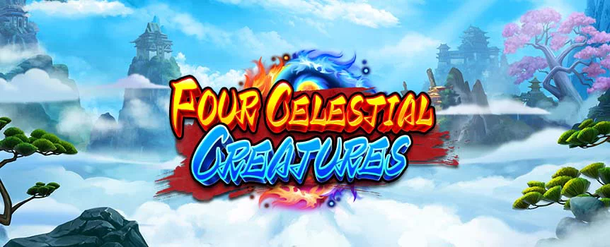 Embark on an intergalactic vacation with the Four Celestial Creatures slot on Slots.lv. This visually stunning game features a Free Spins round, Activated Reel, and more. 