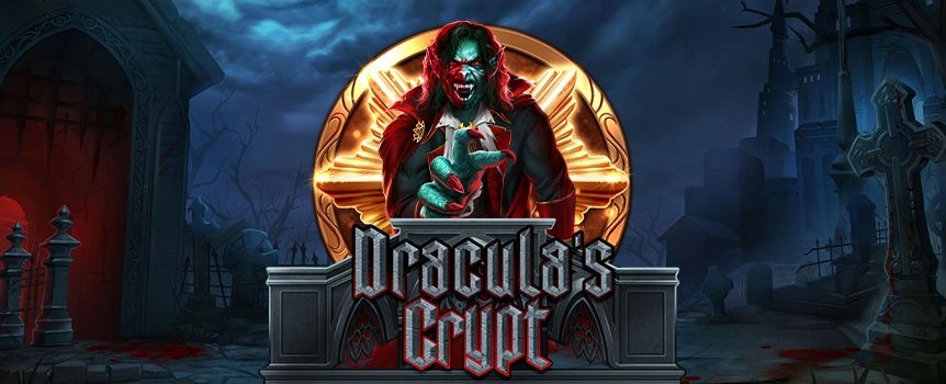 Step into Dracula’s Crypt for a thrilling slot adventure filled with Free Spins, a Crypt Bonus, and Mega Win potential for rewarding gameplay in a dark, gothic world.