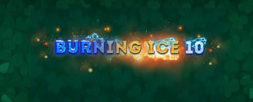 Take a bite of an apple and ring the Liberty Bell in Burning Ice 10. Try your luck and see if you can hit the 500x top symbol with frozen respins!
