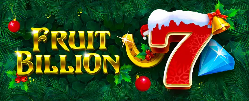 Get ready to spin the reels of the incredible Fruit Billion online slot a game that might look pretty plain, but offers incredible excitement on every spin. This excitement only goes up a notch when you get five sevens on one of the 100 paylines and manage to win this slot’s giant jackpot, worth 3,000x your payline bet!
