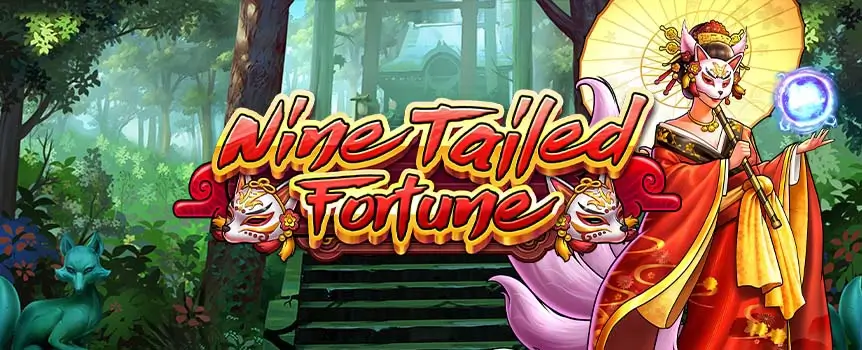 Enter the ancient Asian folklore world and see if you can bring in some of the amazing rewards when you play the Nine Tailed Fortune online slot game at Slots.lv.