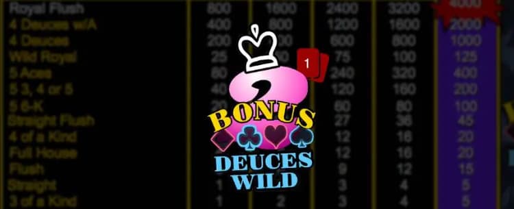 Bonus Deuces Wild