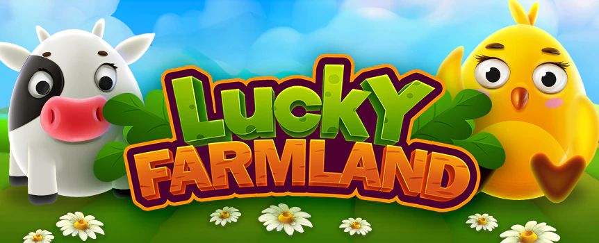 You’ll be able to land yourself enormous Cash Payouts while you tend to your Farm in this simple and fun 5 Row, 6 Reel, Pay Anywhere Farm themed slot! 