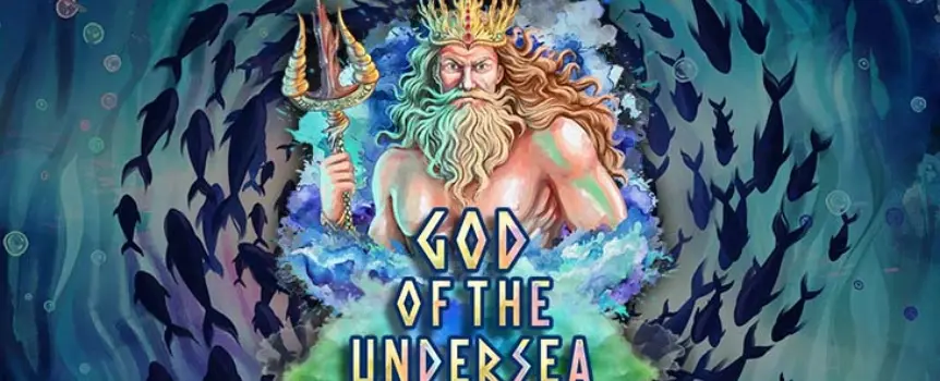 God of the Undersea is an underwater-themed slot, where you can enjoy Free Spins with Giant Symbols, Wilds, and God Respins that will boost your chances of winning.