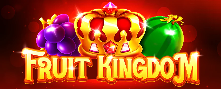 Explore the colorful world of Fruit Kingdom, where classic slot fun meets modern thrills with adjustable paylines, exciting Wilds, and Scatters.