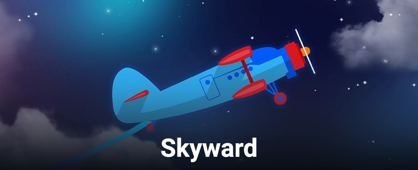 Skyward is a non-live game where players can place bets before the take-off of a Flying Object , aiming to cash out at the right moment to maximize their winnings.