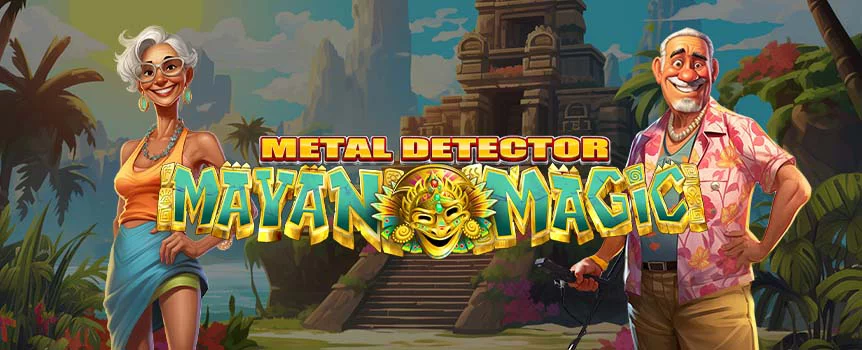 The slot Metal Detector: Mayan Magic on SlotsLV gives you a relaxing beach getaway that can pay for itself via the slot’s Hold-and-Win Bonus Round, Multiplier Wilds, and exciting Mayan Jackpots. 